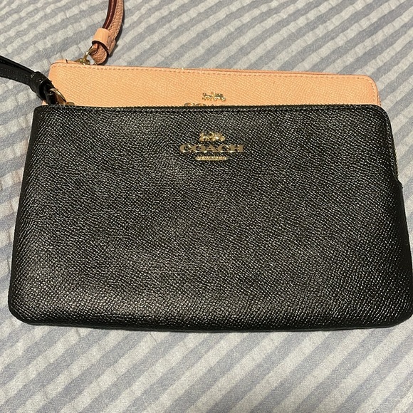 $50 EACH Coach Large Corner zip wristlets! - Picture 5 of 5